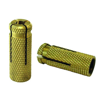 Hmoždinka do betonu, QS-55, M8 x 27 mm, mosaz